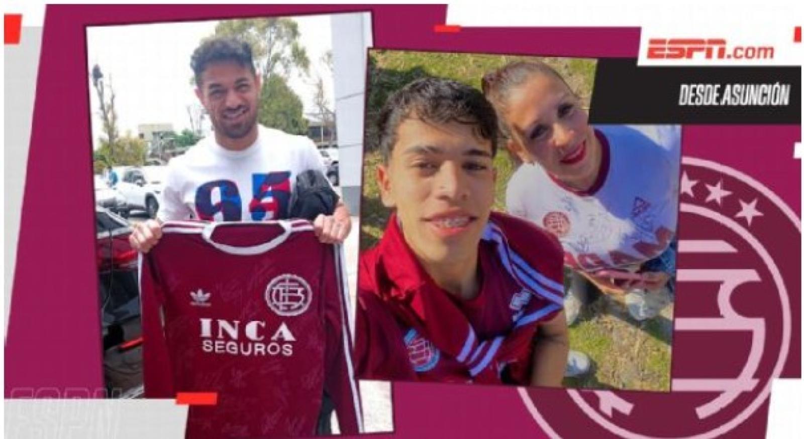 Imagen Sorteó la camiseta de Lautaro Acosta para poder ir a la final