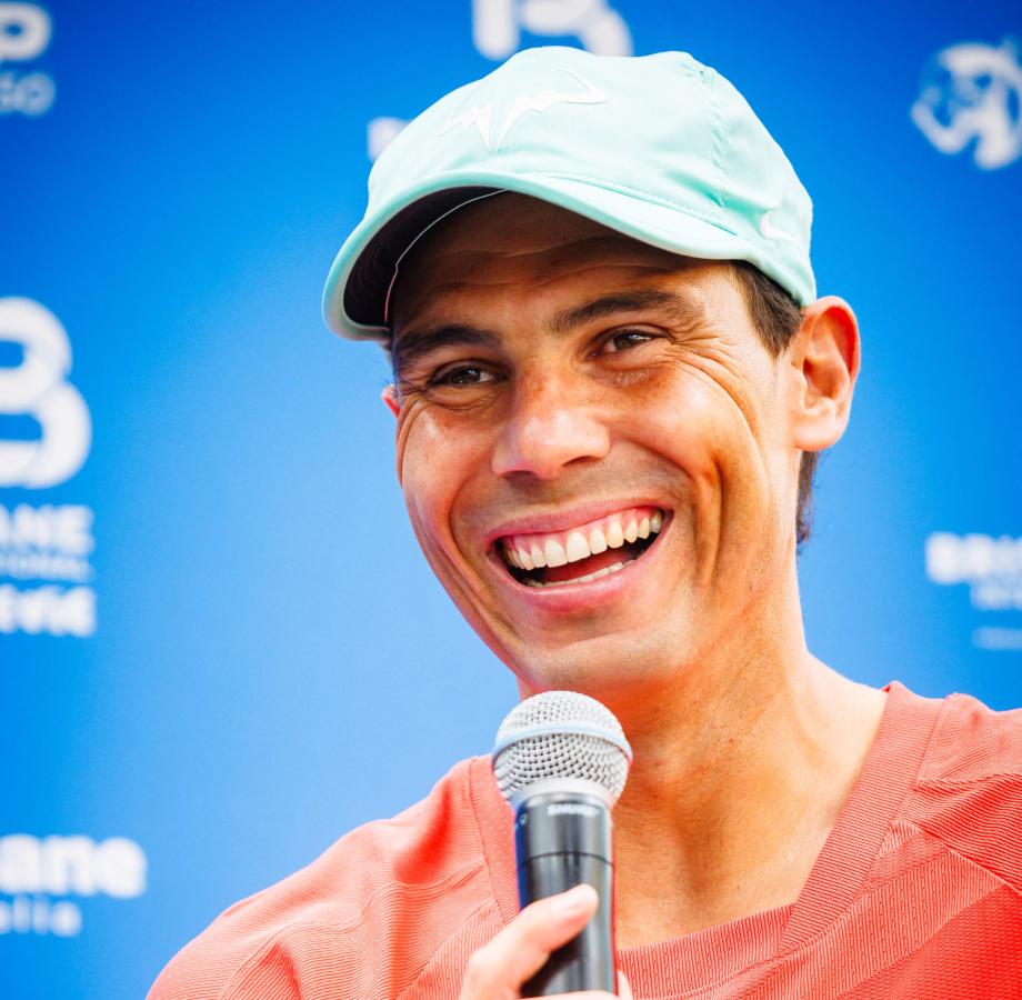 Imagen Nadal sorprendió al declarar que le parece "imposible" aspirar a ganar un torneo.