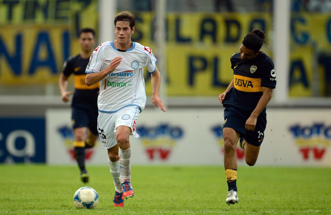 Imagen LUCAS MELANO, hoy en Lanús, surgió de la cantera pirata.