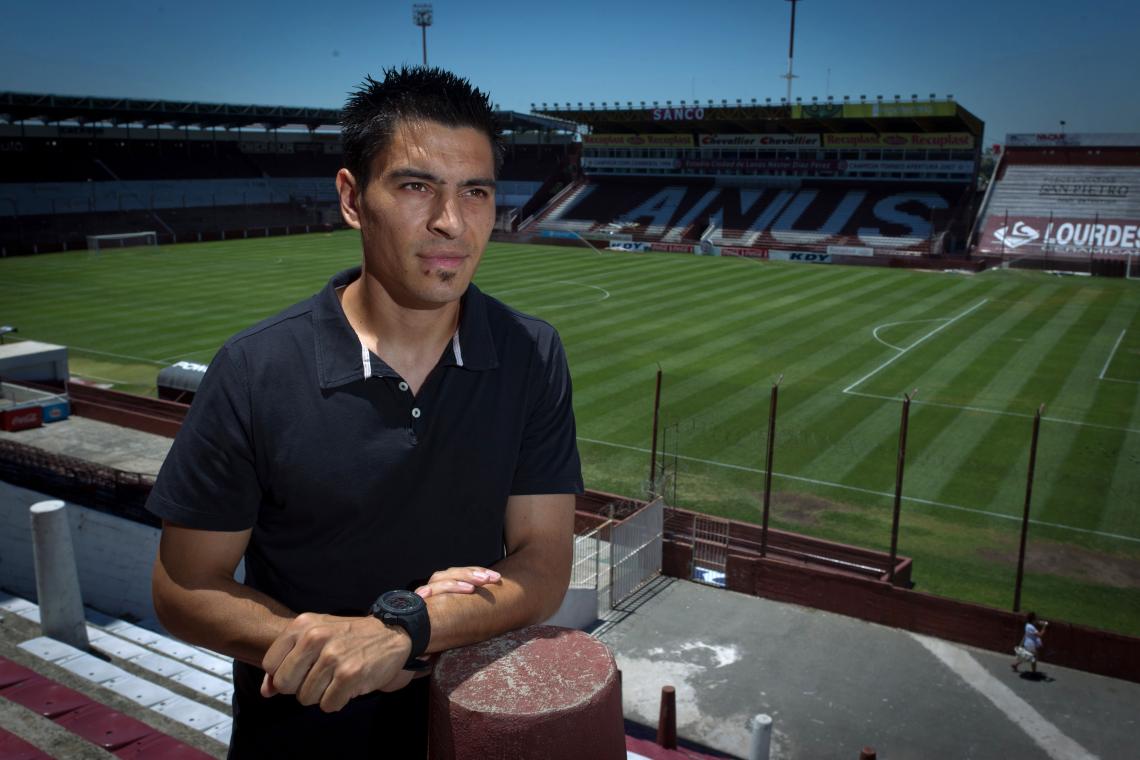 Imagen LIDER. En Lanús, los referentes del grupo lo eligieron como capitán del equipo.