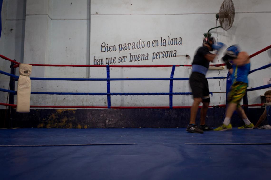 Imagen EN LA PARED, una declaración de principios para tener en cuenta en cada cambio de golpes...