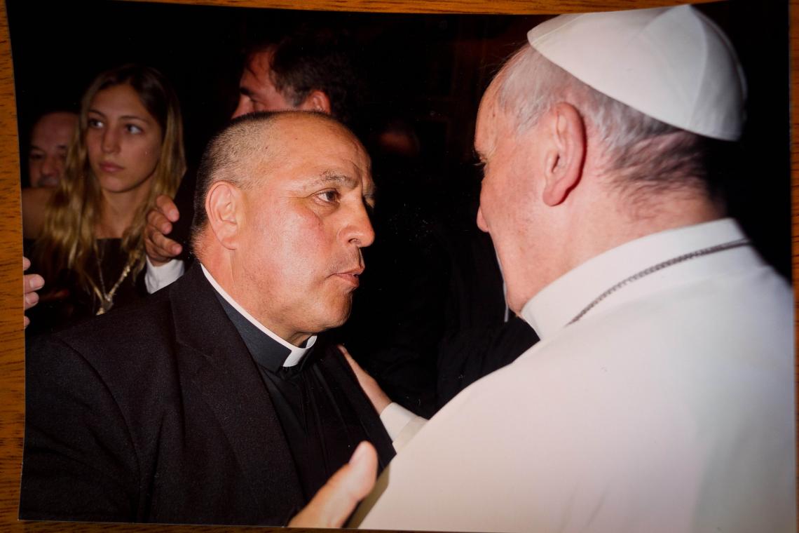 Imagen SI ENCUENTRO con el papa Francisco, en el Vaticano.