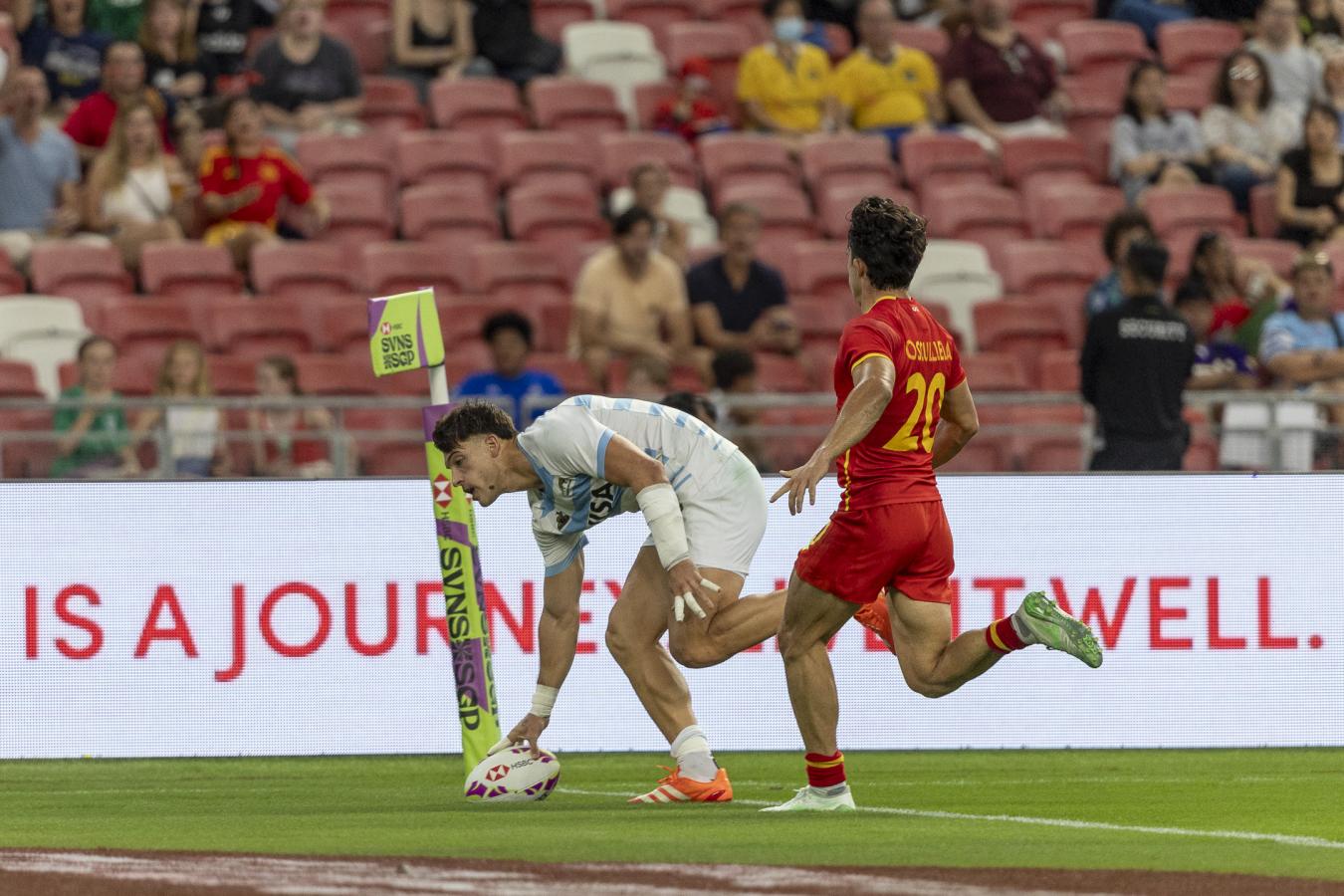 Imagen de Saldo negativo: Los Pumas 7’s terminaron octavos en Dubai