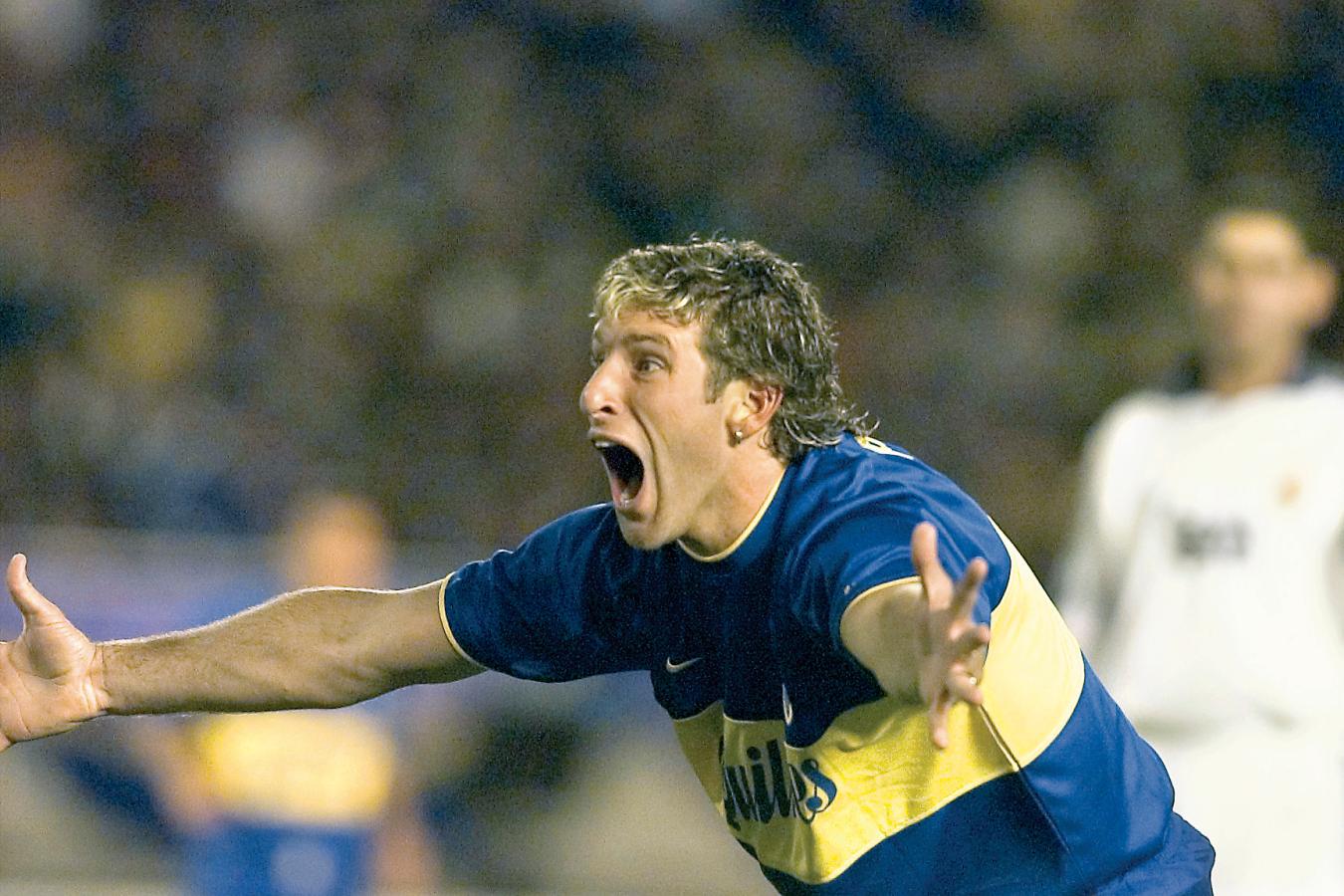 Imagen Palermo, el autor de los dos goles para el triunfo más importante en la historia de Boca (Foto: El Gráfico).
