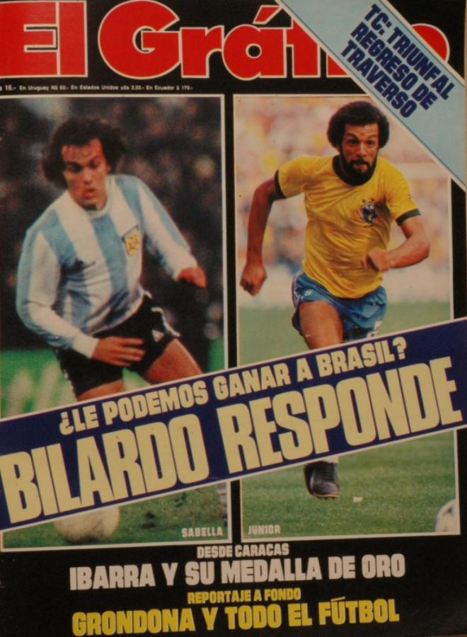 Imagen EDICION 3333. La tapa de la revista que incluyó la entrevista de Grondona.