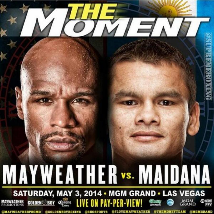 Imagen THE MOMENT. El afiche publicitario para la pelea del año.