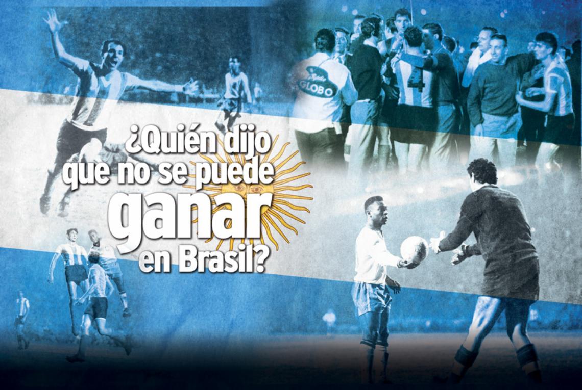 Imagen POSTALES de la gloria: el gol de Ermindo, el salto de Rattín, los festejos, la abdicación de Pelé ante Amadeo.