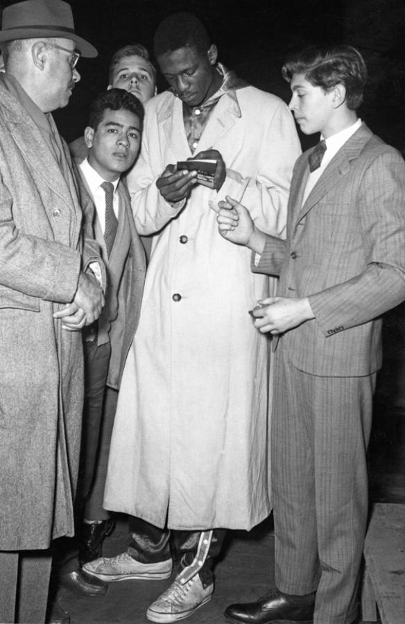 Imagen AUTOGRAFOS. Nos visitó en 1956, se mostró Condescendiente.