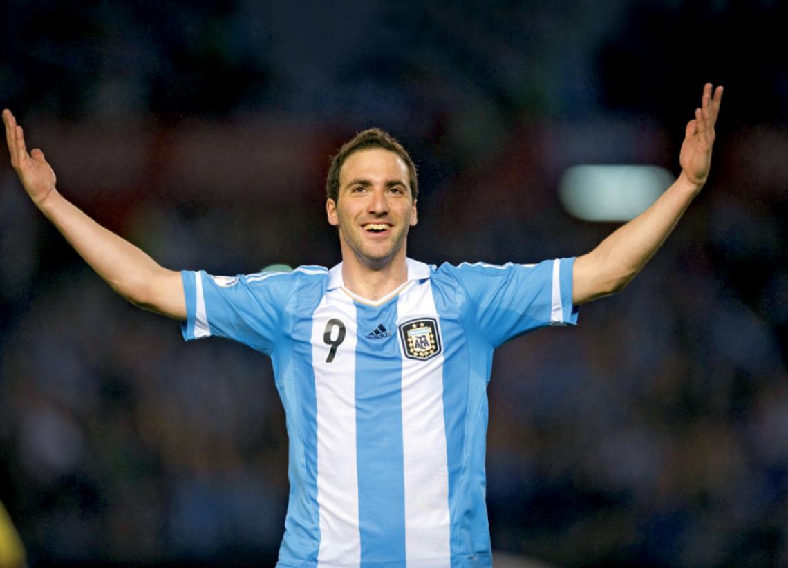 Imagen HIGUAIN nació en Francia. en Brasil 2014 podría convertirse en el primer nacido fuera de Argentina en salir campeón del mundo con la albiceleste.