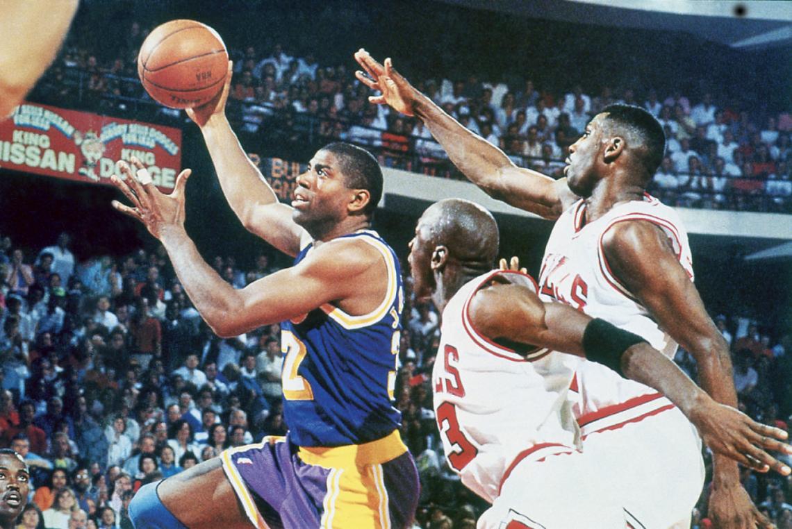 Magic Johnson magica sonrisa El Grafico