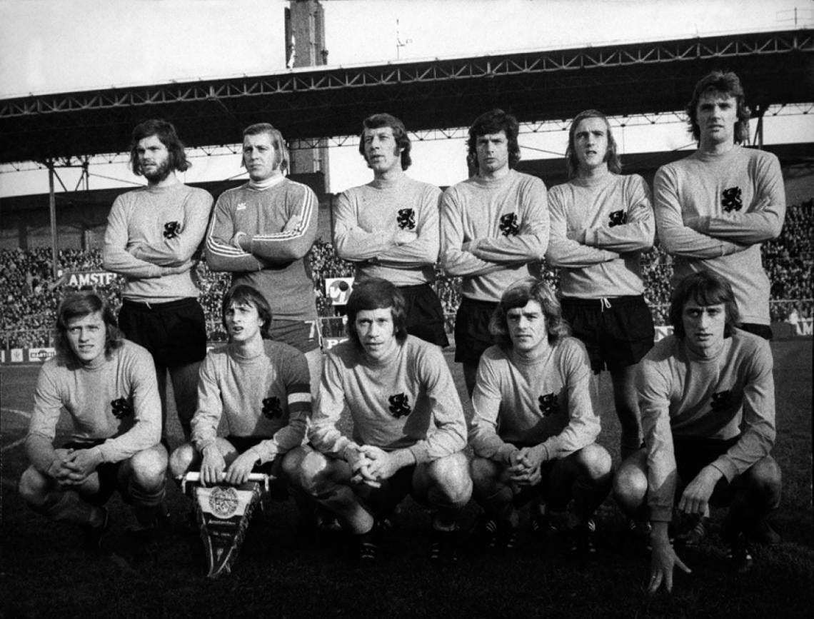 Imagen CRUYFF llevaba el banderín y también la batuta de la Naranja Mecánica.