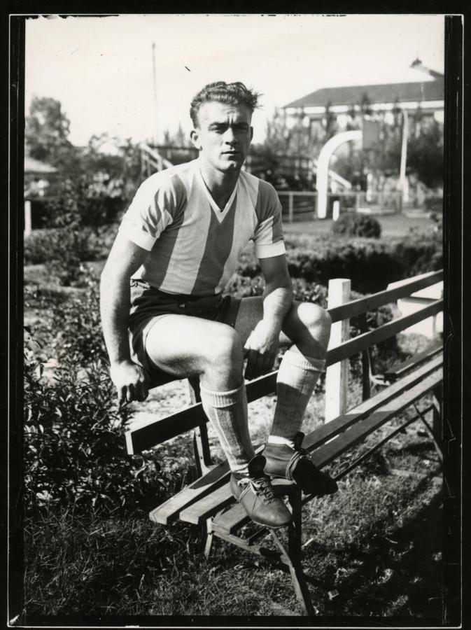 Imagen SOLO JUGO en la Selección en 1947, pero le alcanzó para ser campeón sudamericano.