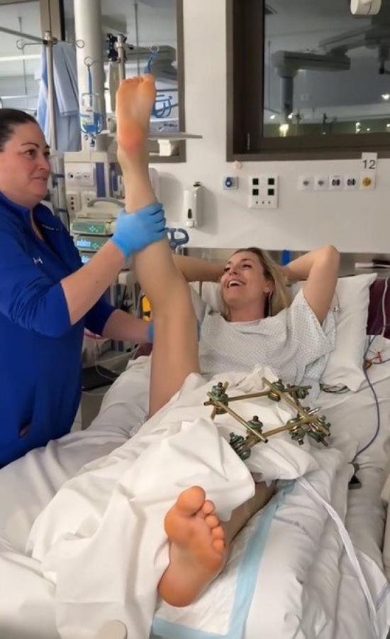 Imagen Momentos de la recuperación de Lindsey Vonn.