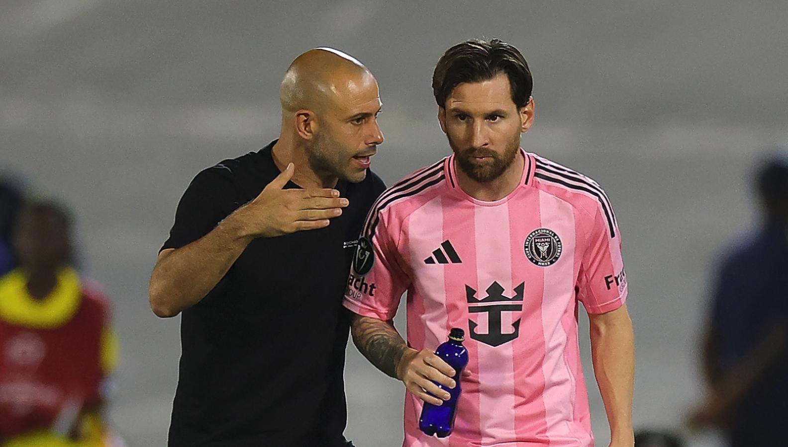 Imagen Mascherano volvió a elogiar a Messi, esta vez triple asistidor en la victoria de Inter Miami.