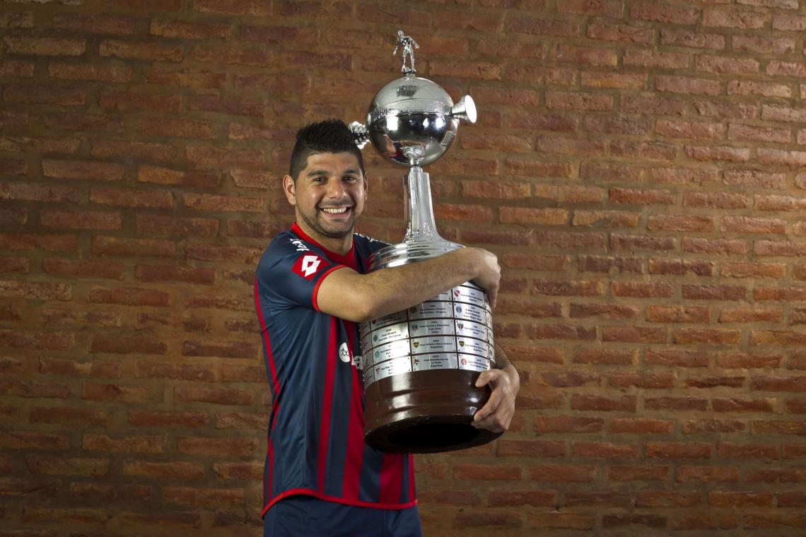 Imagen EN SAN LORENZO: tras una experiencia en 2011-11, volvió en 2013 y ganó el Torneo Inicial y la Libertadores.