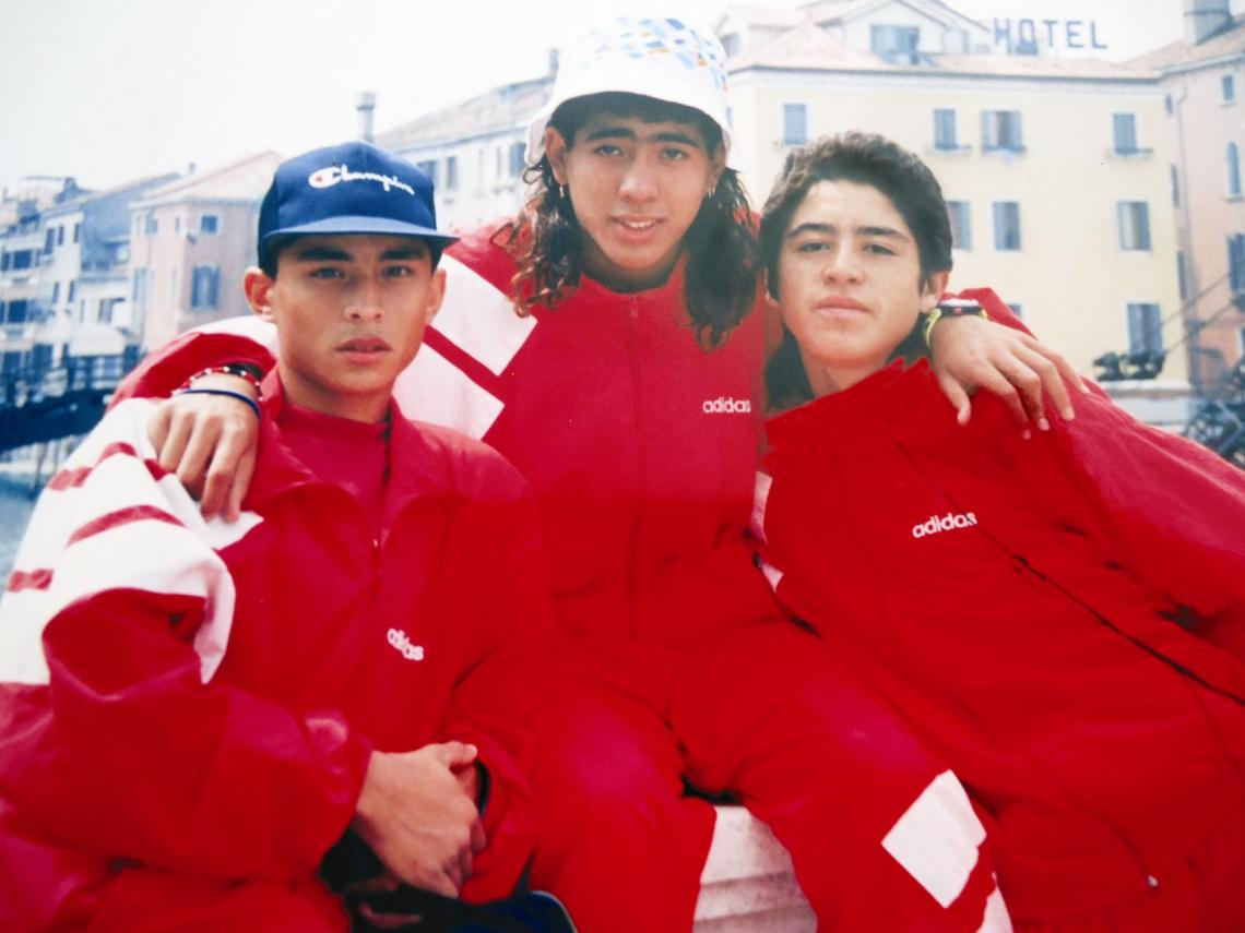 Imagen JUNTO AL "Lobo" Ledesma y Ruiz en Italia.