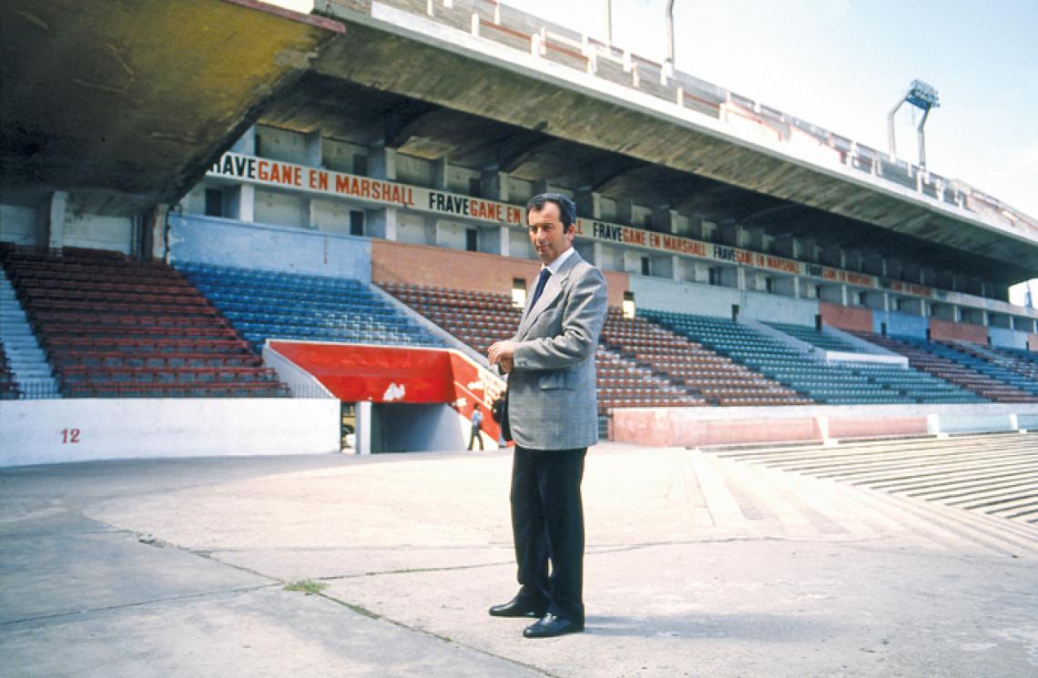 Imagen EN LA CANCHA del Rojo, donde fue presidente antes de llegar a la AFA.