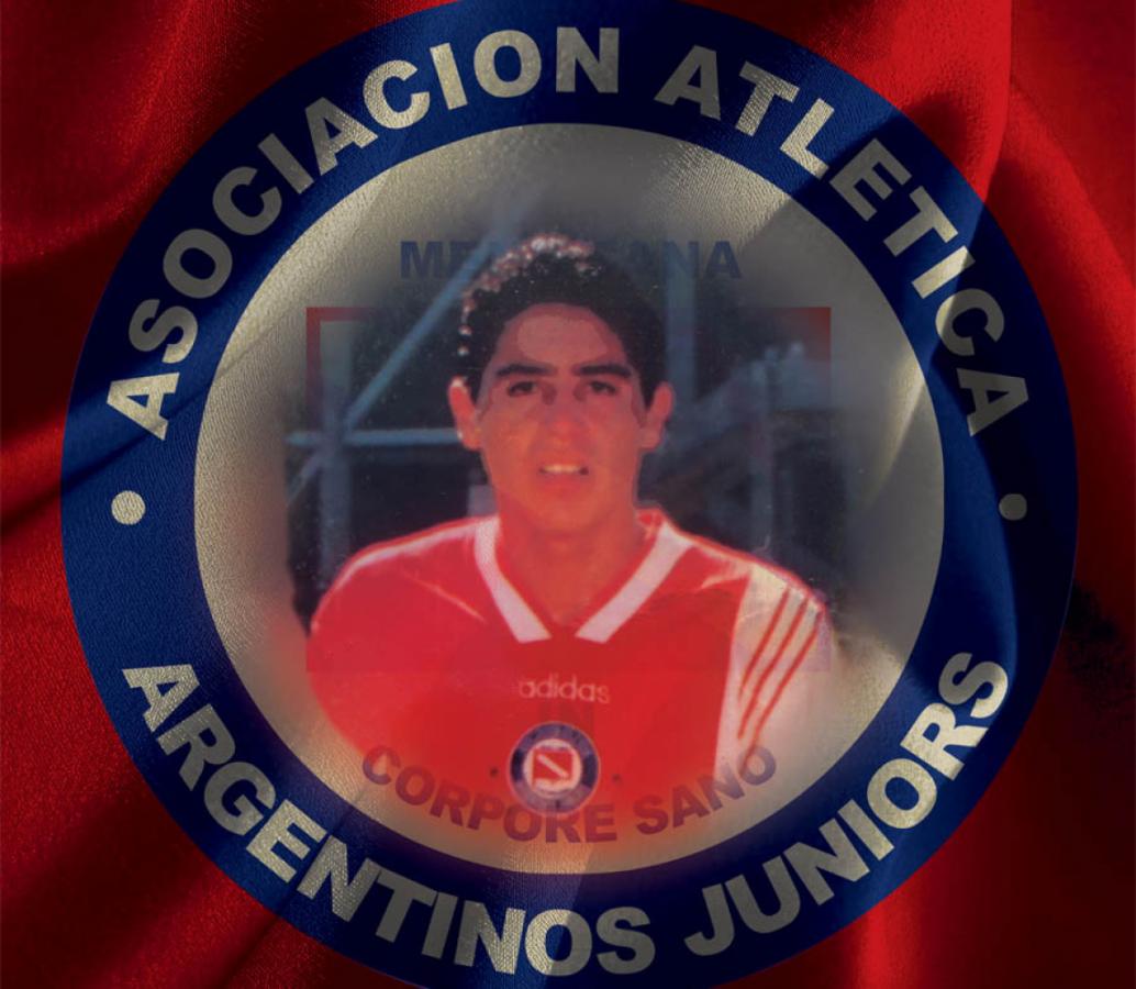 RIQUELME en las inferiores de Argentinos, donde le enseñaron todos los fundamentos del fútbol.
