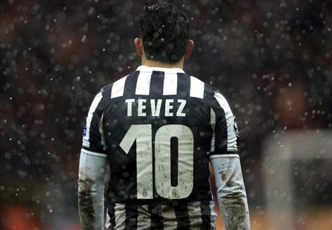 Imagen SIMBOLO. En la Juventus post reinado de Del Piero, el número diez es un emblema sagrado. A pesar de la reticencia de los hinchas, que pedían que fuese retirado ese dorsal, Carlos Tevez logró hacerle honor a Pinturicchio. 