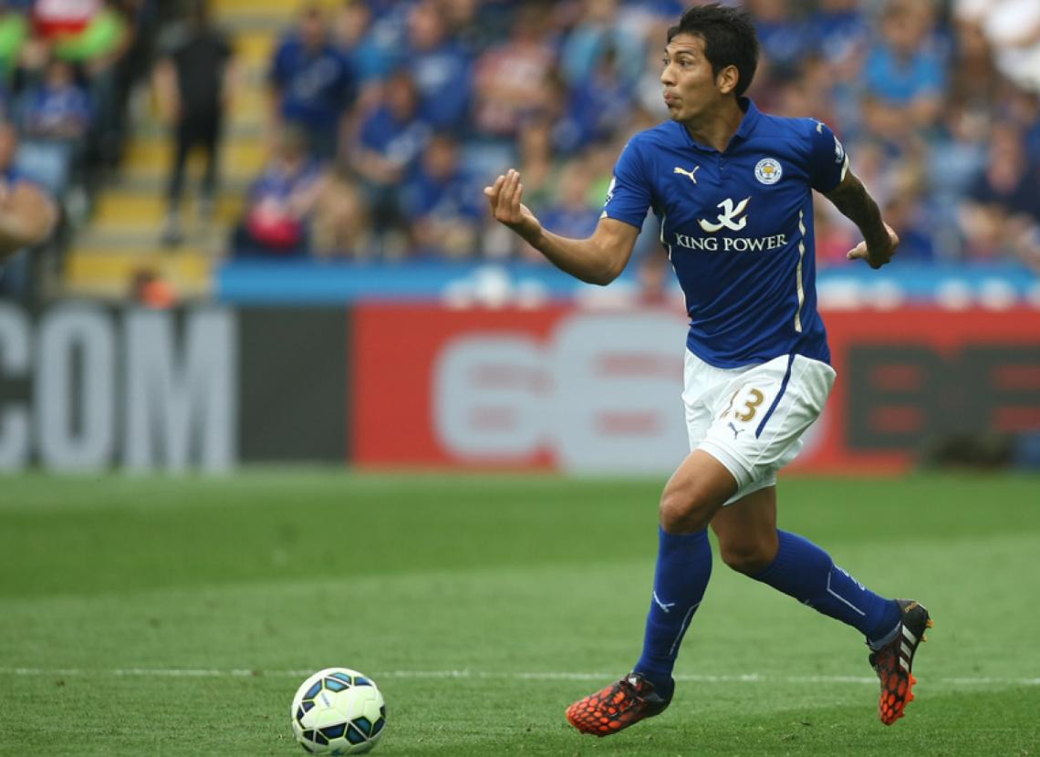 EL RIONEGRINO, de 28 años, fue la compra más cara de la historia del Leicester: ocho millones de libras.