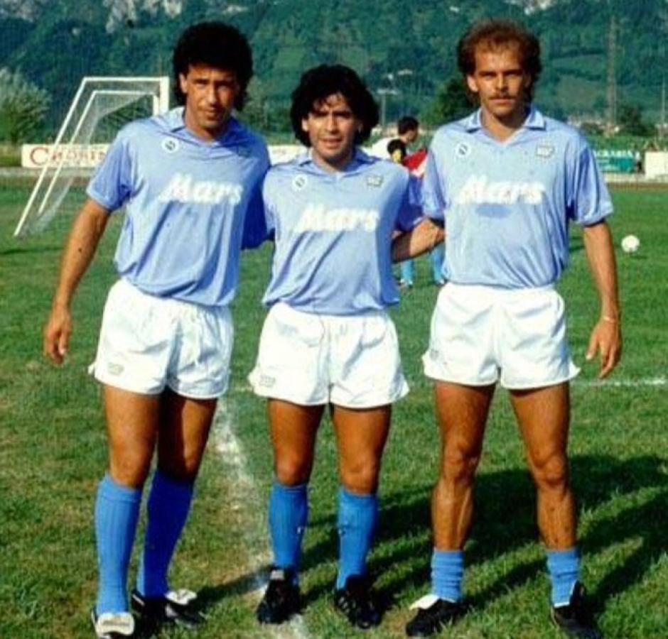 Imagen Careca, Maradona y Alemao