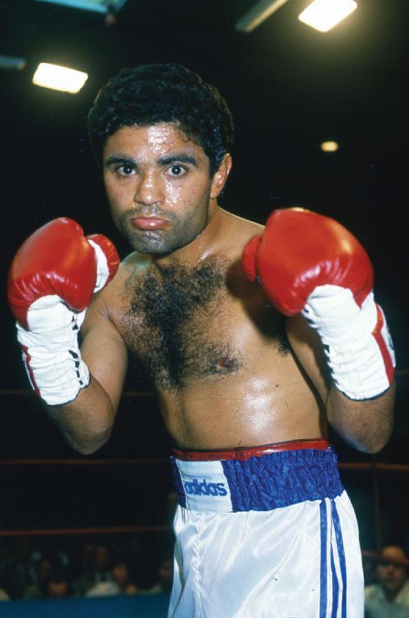 Imagen Santos Laciar, el cordobés, que se retiró en 1990 con 79 triunfos y fue tres años Olimpia de Oro.