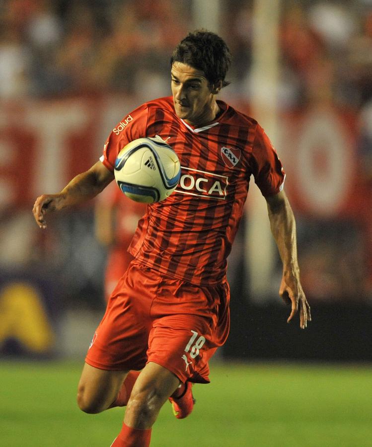 Imagen Determinante. Cada vez que el santafecino convirtió en el torneo, Independiente sumó.