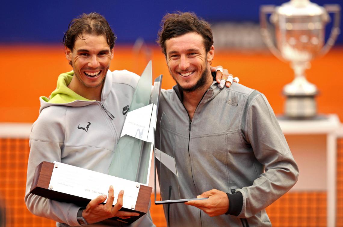 Buena onda entre Rafa y Pico, 1º y 2º del Argentino Open. "Espero volver pronto", afirmó Nadal. Ojalá sea en 2016.