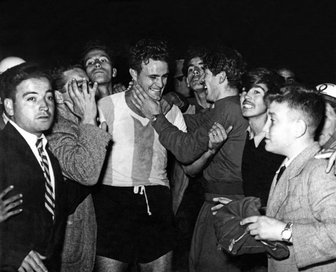 Federico Vairo en plena celebración.