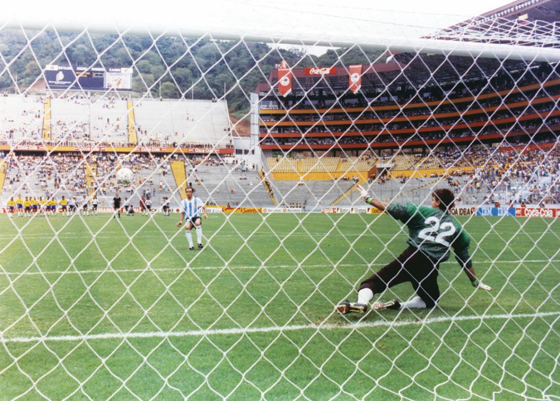 Imagen Define la serie de penales contra Brasil en la Copa América 93.