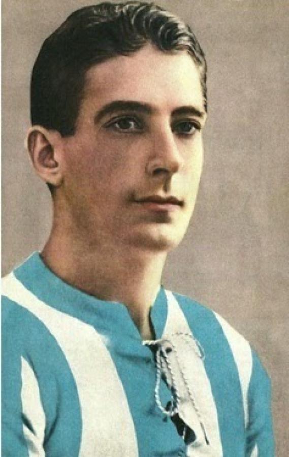 Imagen Alberto Ohaco, goleador y campeón en 1915.