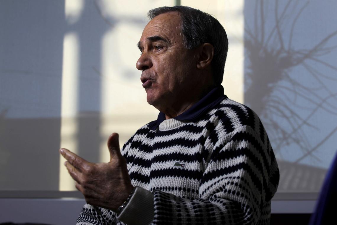 Gran orador, a los 76 años, el Sapo va seguido a la cancha y asegura no estar retirado.