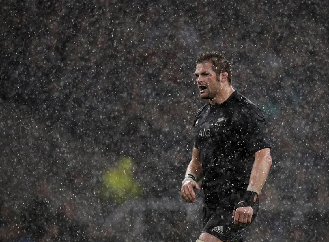 Imagen Dan Carter, el talentoso apertura neocelandés.