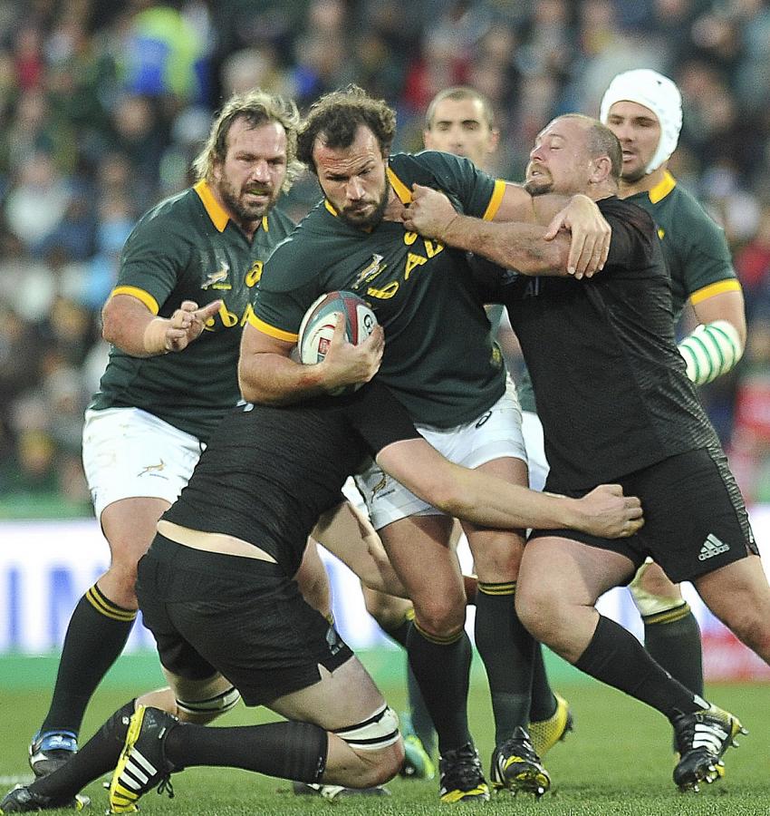 Imagen El potente Bismarck du Plessis será una de las cartas fuertes de Los Springboks.