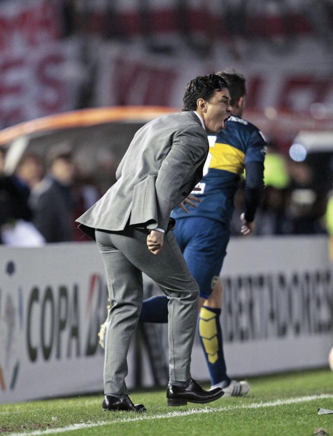 Imagen A Boca, en la Libertadores, volvió a eliminarlo, como lo había hecho en la Sudamericana.