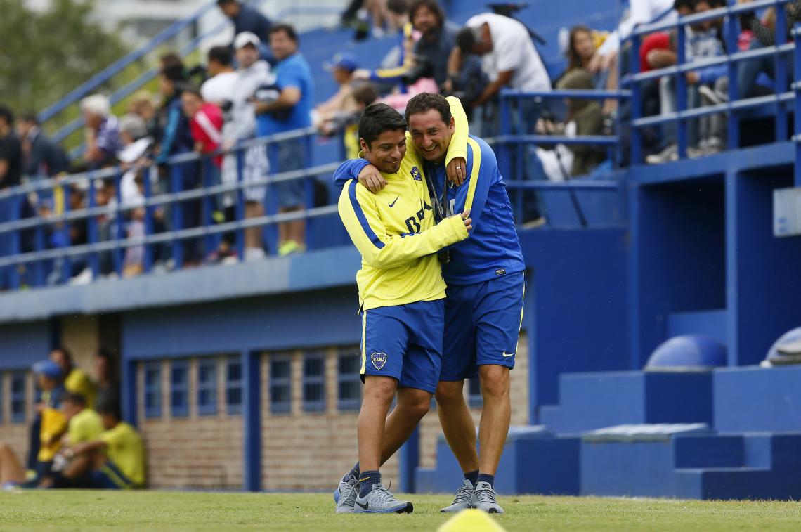 Imagen Tiene buena onda con Roberti. "Es una persona excelente que triunfa en el club que siempre quiso", afirma el profe de Boca. 