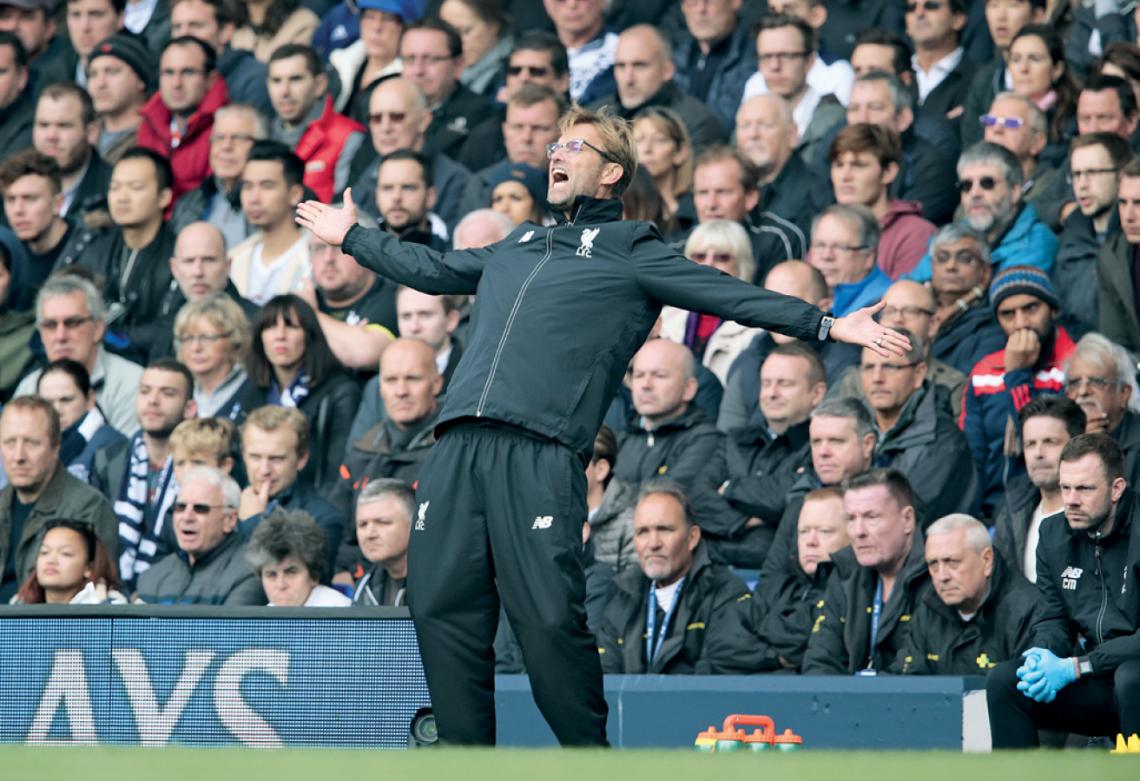 Twist and Shout. Detrás de la raya, Klopp es pura pasión.