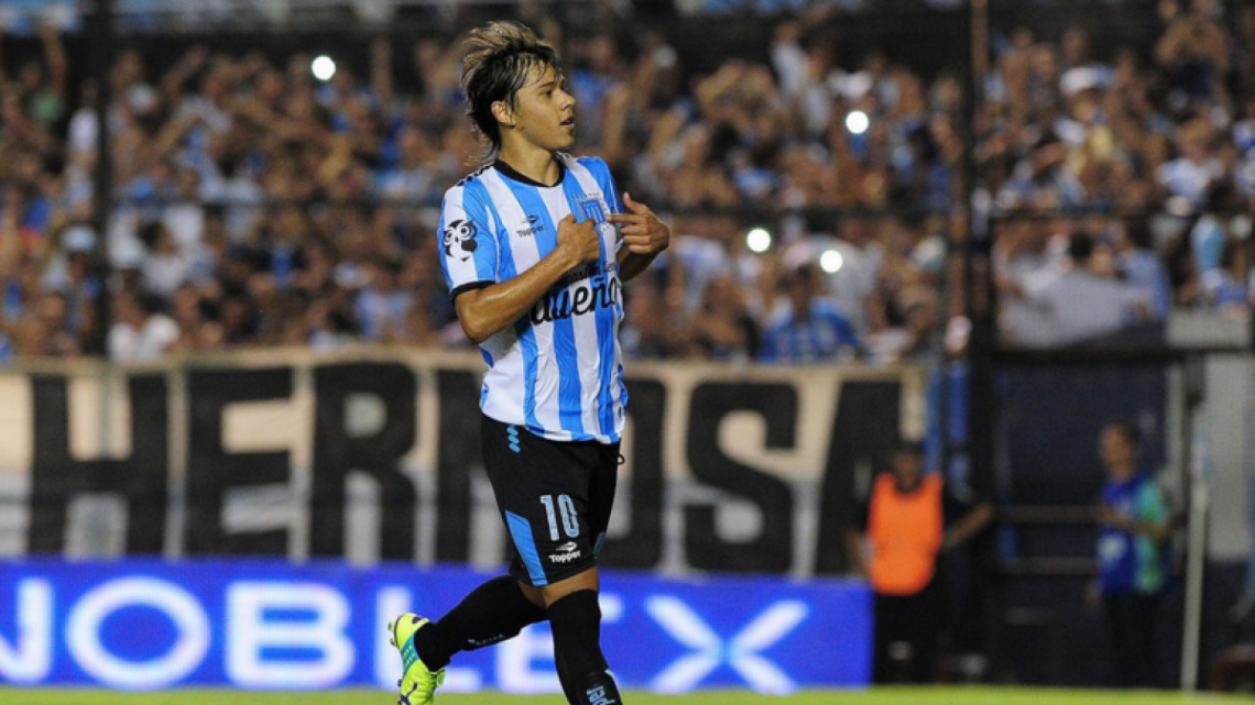 Imagen Romero, talento de Racing y de Paraguay.