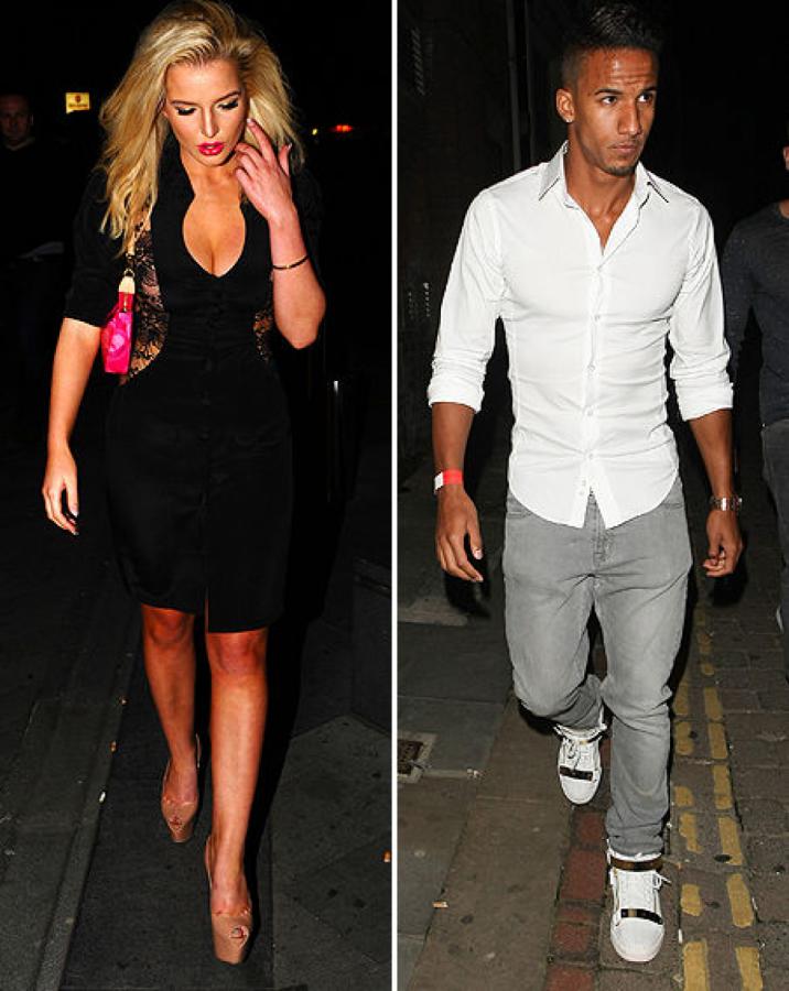 Helen Flanagan, pareja de Scott Sinclair
