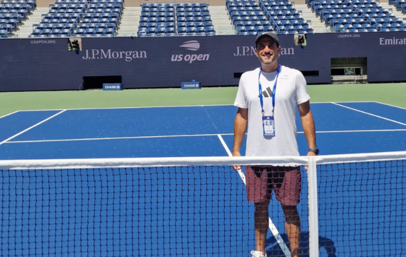 Imagen Bruno Stretti, de Trelew al US Open como entrenador