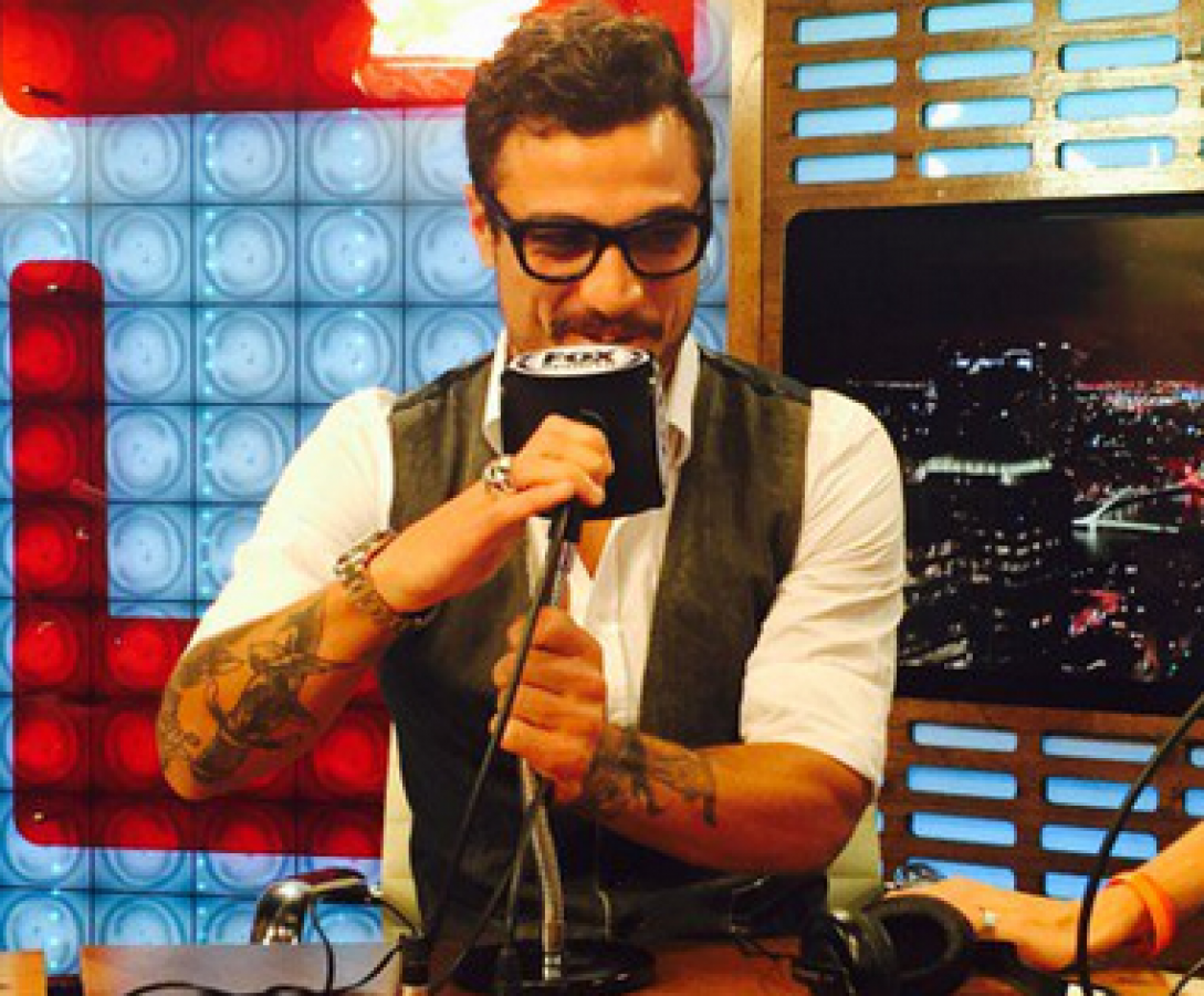 Imagen Osvaldo, en Fox Sports Radio.