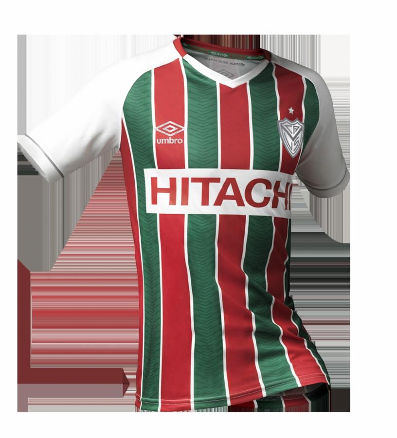 El tricolor de Liniers asi es la tercera camiseta de Velez El Grafico