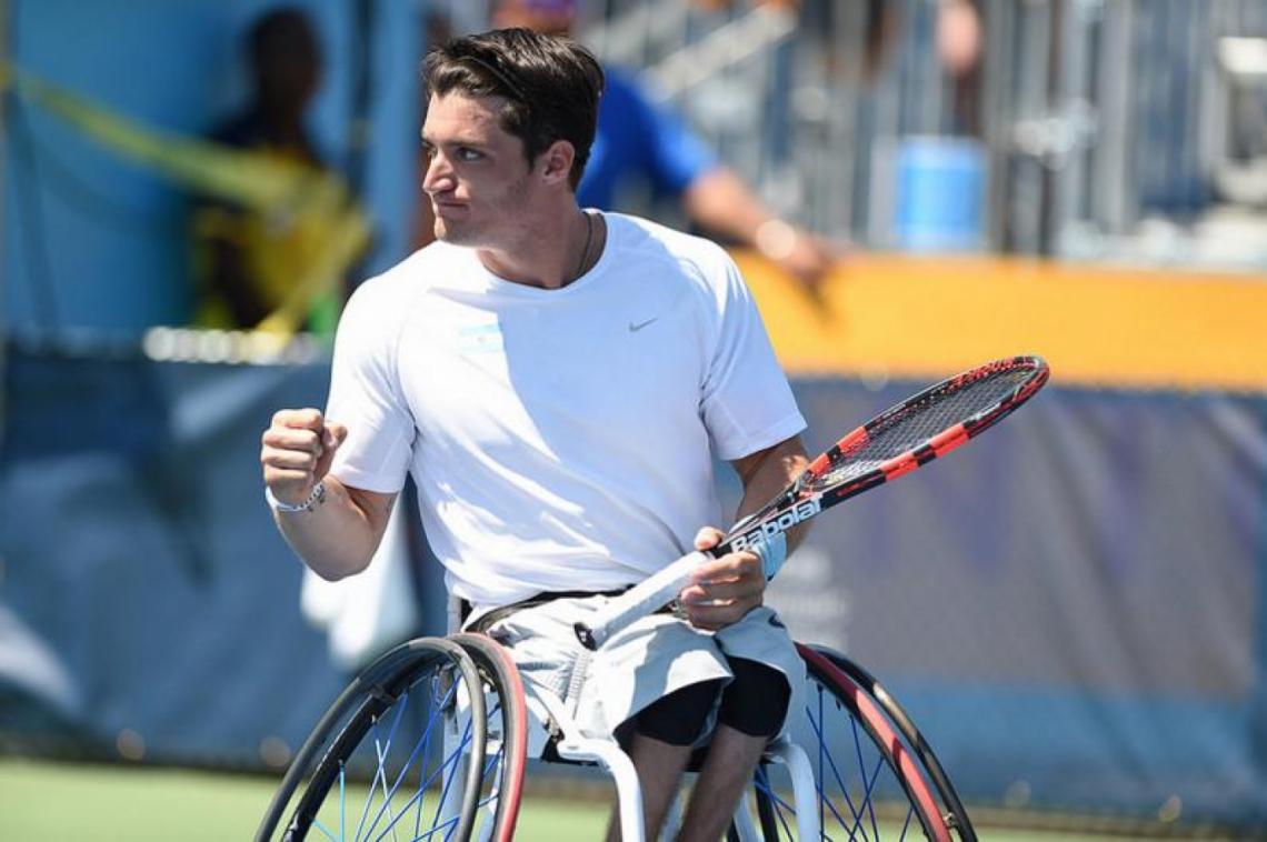 Imagen Gustavo Fernández, tenista argentino, número 6 en el mundo. (Paradeportes.com)