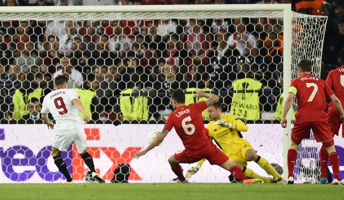 EL GOL DE GAMEIRO, apenas empezó el segundo tiempo, fue clave para la remontada. Reuters.