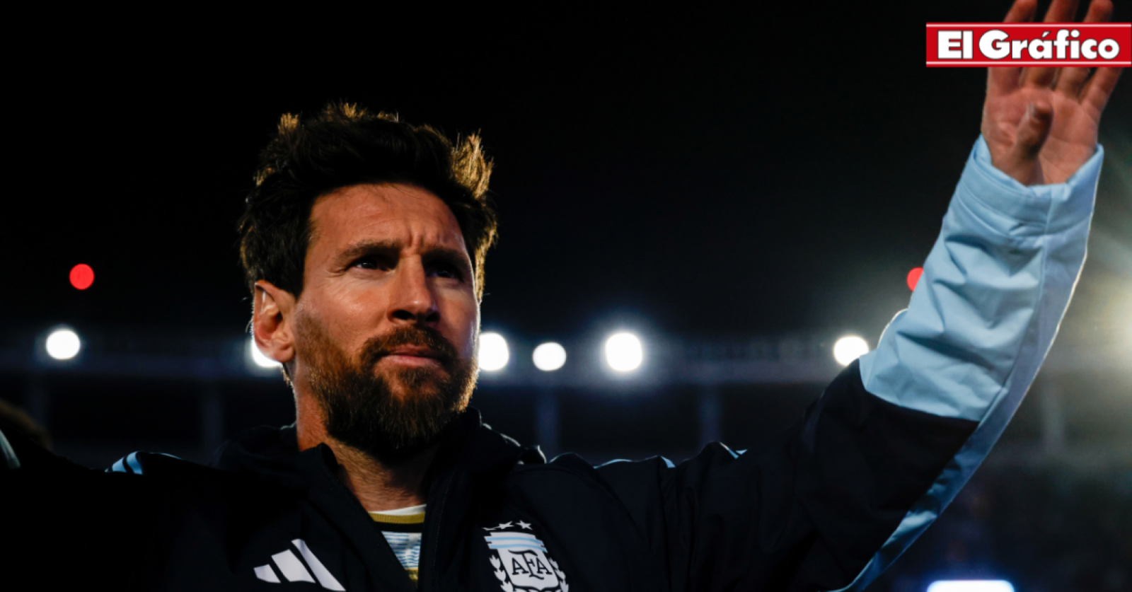 Imagen Lionel Messi en su despedida de la Selección Nacional