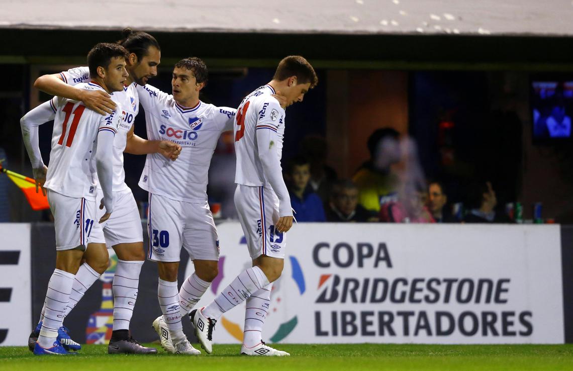 Imagen DE FESTEJO. Nacional se impone en La Boca.