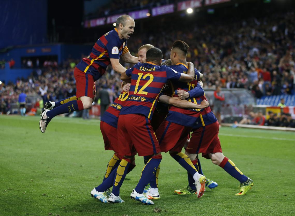 Dos pases geniales de Messi le dieron la Copa del Rey al Barcelona | El ...