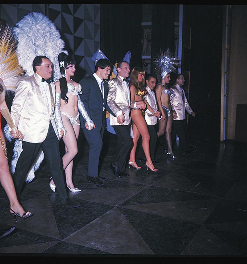 En el teatro El Nacional junto a Barbieri, Faiad, Stray y Verdaguer.