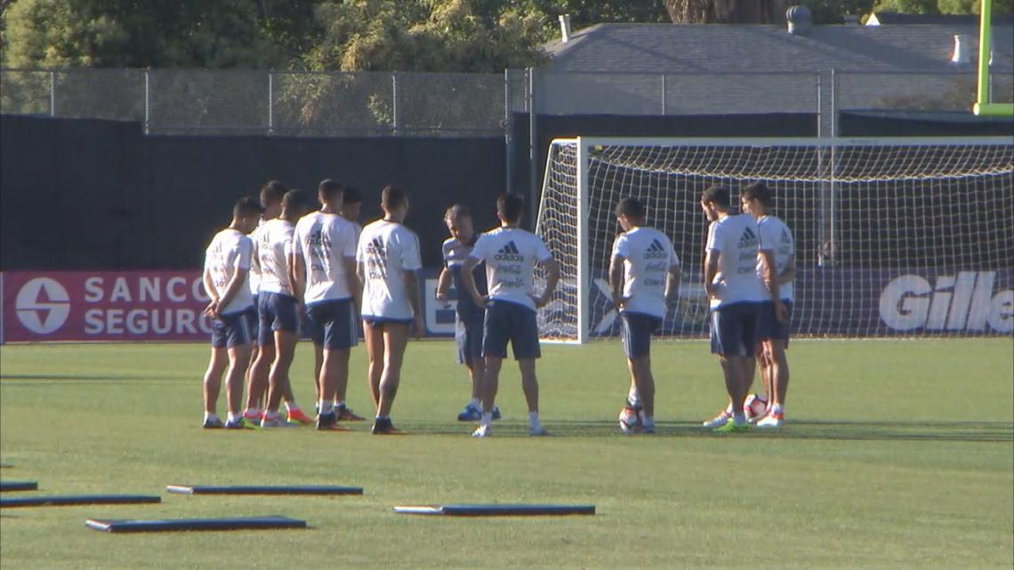 Imágenes del entrenamiento