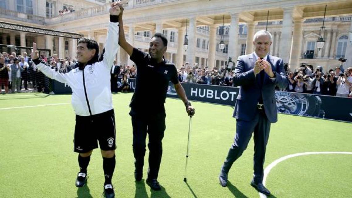 El Diego y el Rey, juntos